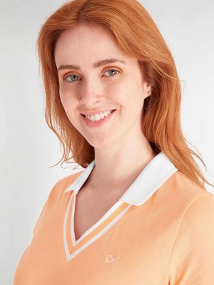 Рубашка-поло Calvin Klein Golf Orange Delaware