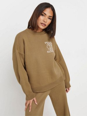 Вязаный джемпер PixieGirl Petite Contrast Swirl