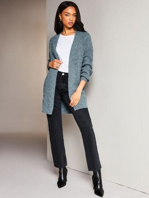 Кардиган из пряжи Chambray Blue - Lipsy Mixed Cable Knit