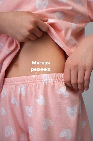 Пижама для девочки с шортами Happyfox