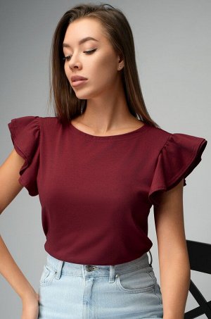 Женская блузка с коротким рукавом