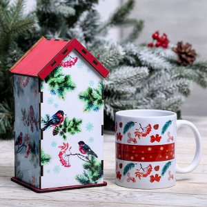 Подарочный набор «С новым годом», чайный домик, кружка