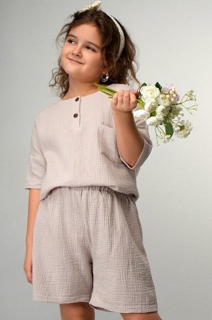 Костюм для девочки из муслина Happyfox