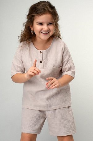 Костюм для девочки из муслина Happyfox