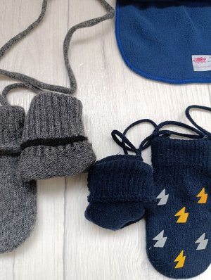Варежки, перчатки для мальчика 3-4 лет