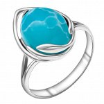 Серебряное кольцо с ларимаром и 920Y11065aa