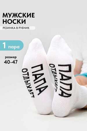 BERCHELLI Носки мужские Папа отдыхает