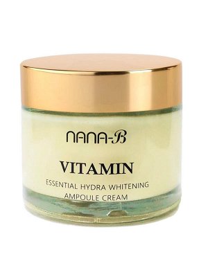 Nana-B Ампульный крем для лица осветляющий с витаминами / Vitamin Essential Hydra Whitening Ampoule Cream, 70 мл