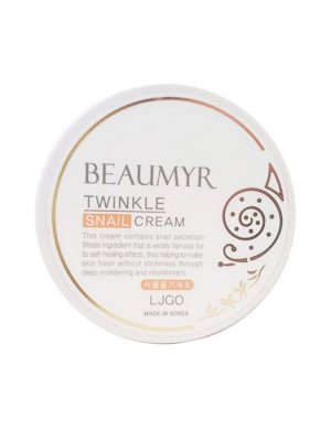 BEAUMYR Питательный крем для лица с экстрактом слизи улитки / Twinkle Snail Cream, 100 г