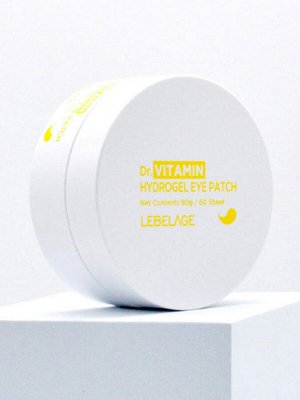 Lebelage Гидрогелевые патчи для глаз с витаминами / Dr.Vitamin Hydrogel Eye Patch, 60 шт.