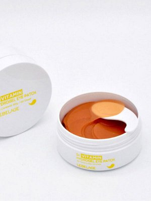 Lebelage Гидрогелевые патчи для глаз с витаминами / Dr.Vitamin Hydrogel Eye Patch, 60 шт.