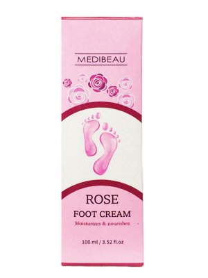 MEDIBEAU Крем для ног с экстрактом розы / Rose Foot Cream, 100 мл
