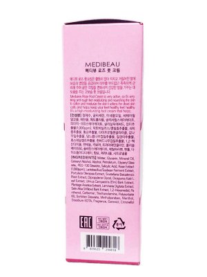 MEDIBEAU Крем для ног с экстрактом розы / Rose Foot Cream, 100 мл