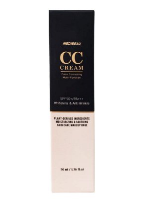 MEDIBEAU Многофункциональный CC-крем для лица / CC Cream Whitening &amp; Anti Wrinkle SPF 50+/PA+++, 50 мл