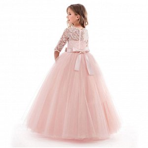 Платье бальное, детское, цвет светло-розовый