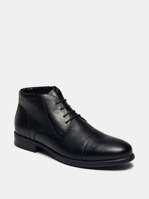 П487303ЧН Ботинки на молнии мужские фасон STEEL