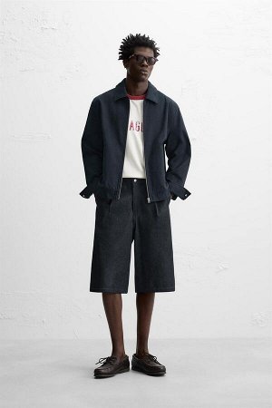Жакет ЦВЕТ как на первом фото КУРТКА ИЗ ХЛОПКА СТАНДАРТНОГО КРОЯ (REGULAR-FIT-JACKE AUS BAUMWOLLE) Куртка прямого кроя из хлопчатобумажной ткани. Воротник с лацканами и длинные рукава с застежкой на п