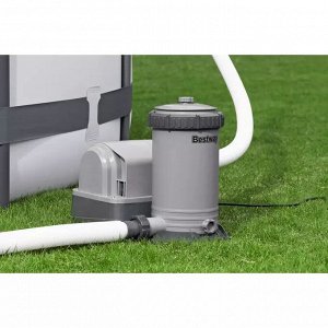 Картриджный фильтр-насос Bestway 9463л/ч, картридж IV, для бассейнов от 610 до 732 см