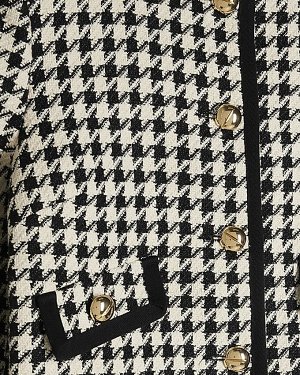 Куртка с кремовой каймой Dogtooth Trophy
