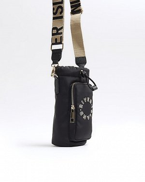 Черная сумка-держатель для бутылок RI Cross Body