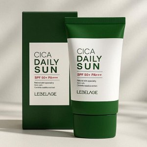 Ежедневный солнцезащитный крем для лица с центеллой - LEBELAGE CICA DAILY SUN