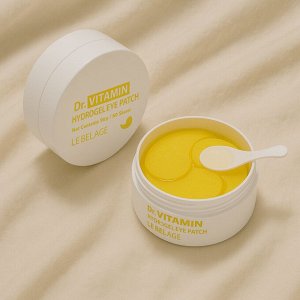 Гидрогелевые патчи для глаз с витаминами - LEBELAGE Dr.VITAMIN HYDROGEL EYE PATCH