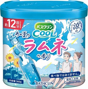 Соль для ванны на основе углекислого газа с охлаждающим эффектом Bathclin Cool