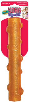 Игрушка KONG Squeezz для собак Crackle хрустящая палочка, размер L, 27 см, цвета в ассортименте