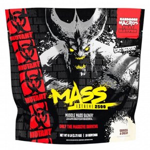 Гейнер MUTANT Mass XXXTREME 2500 (11/80) - 2,7 кг