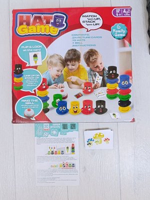Игра "Скоростные шляпки" 4+