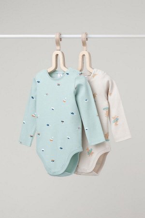 Набор полукомбинезон(Весна-Лето)+baby (серфинг, маленькие кораблики)