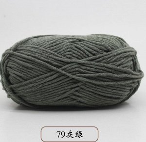 Пряжа коровка молочный хлопок