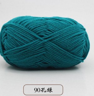 Пряжа коровка молочный хлопок