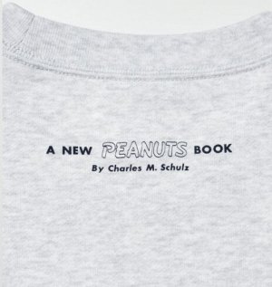 Унисекс UT PEANUTS толстовка с длинными рукавами и принтом Snoopy 477858 серая