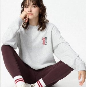 Унисекс UT Keith x coke толстовка с длинным рукавом с принтом 477982