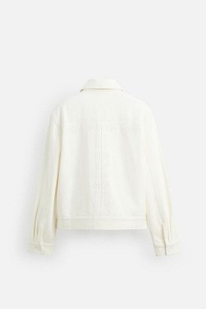 Жакет ЦВЕТ как на первом фото КУРТКА В СТИЛЕ ПАТЧВОРК С ТИСНЕНОЙ ВЫШИВКОЙ (PATCHWORK-JACKE MIT PR?GESTICKEREI) Куртка свободного кроя из хлопчатобумажной ткани. Воротник с лацканами и длинные рукава с