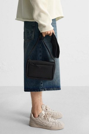 Сумка Нейлоновая сумка через плечо с клапаном ЦВЕТ как на первом фото (UMH?NGETASCHE AUS NYLON MIT ?BERSCHLAG) Сумка через плечо из функциональной ткани. Основное отделение с клапаном и магнитной заст