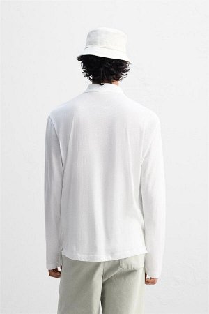 Футбока ЦВЕТ как на первом фото ЛЕГКАЯ ХЛОПКОВАЯ РУБАШКА-ПОЛО (LEICHTES BAUMWOLL-POLOSHIRT) Легкая хлопковая рубашка-поло классического кроя. Отложной воротник с застежкой на пуговицы спереди. Длинные
