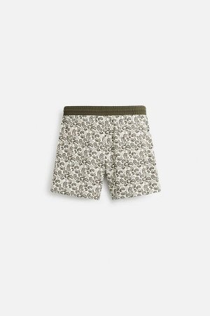 Шорты ЦВЕТ как на первом фото ДЛИННЫЕ ПЛАВКИ С УЗОРОМ ПЕЙСЛИ (LANGE BADEHOSE MIT PAISLEYMUSTER) Плавки из функциональной ткани. Эластичный пояс с завязкой. Боковые карманы и накладной задний карман с 