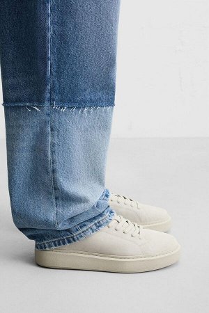 Обувь ЦВЕТ как на первом фото КРОССОВКИ ШИРОКИЕ КОЖАНЫЕ (SNEAKER WEITER SCHNITT LEDER) Кроссовки со шнурками. Верх из кожи с замшевой отделкой. Подошва с широким вырезом. СОСТАВ МАТЕРИАЛА, ИНСТРУКЦИИ 