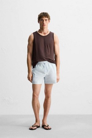 Шорты ЦВЕТ как на первом фото ПЛАВКИ С ПРИНТОМ (BADEHOSE MIT PRINT) Плавки из функциональной ткани. Эластичный пояс с завязкой. Боковые карманы и накладной задний карман. внутренняя подкладка. Внутрен