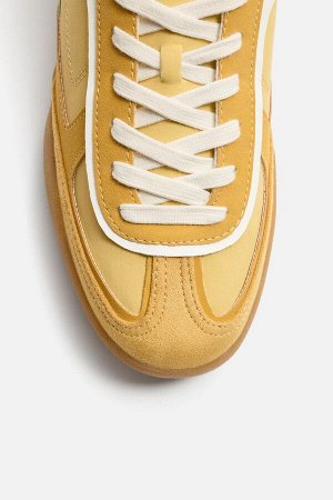 Обувь ЦВЕТ как на первом фото КРОССОВКИ В РЕТРО-СТИЛЕ (SNEAKER IM RETRO-STIL) Кроссовки в стиле ретро. Комбинация материалов верха разных цветов. Контрастная подошва. СОСТАВ МАТЕРИАЛА, ИНСТРУКЦИИ ПО У