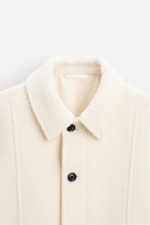 Жакет ЦВЕТ как на первом фото ПИДЖАК ИЗ ПОЛУШЕРСТИ БУКЛЕ (BOUCL?-JACKE AUS WOLLMISCHGEWEBE) Куртка свободного кроя из смесовой шерстяной ткани. Воротник с лацканами и длинные рукава с манжетами на пуг