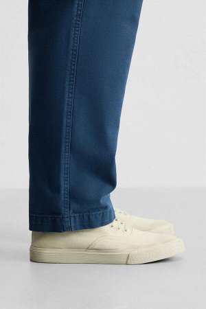 Обувь ЦВЕТ как на первом фото ТКАНЕВАЯ ОБУВЬ (STOFFSCHUH) Туфли на шнуровке из хлопчатобумажной ткани. Тонкая подошва. Использованный вид. СОСТАВ МАТЕРИАЛА, ИНСТРУКЦИИ ПО УХОДУ И ПРОИСХОЖДЕНИЕ СОСТАВ 