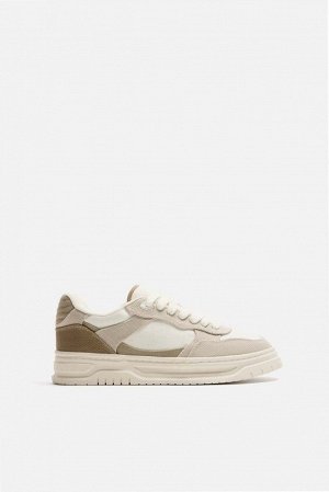 Обувь ЦВЕТ как на первом фото КРОССОВКИ ИЗ РАЗНОЦВЕТНОЙ ТКАНИ (MEHRFARBIGE STOFF-SNEAKER) Кроссовки в стиле ретро на шнуровке. Верхний материал из хлопчатобумажной ткани в сочетании вставок и цветов. 
