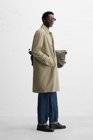 Жакет ЦВЕТ как на первом фото ТРЕНЧ СВОБОДНОГО КРОЯ (RELAXED-FIT-TRENCHCOAT) Тренч свободного кроя из функциональной ткани. Воротник с лацканами и длинные рукава с регулируемыми манжетами и шлевкой. Н