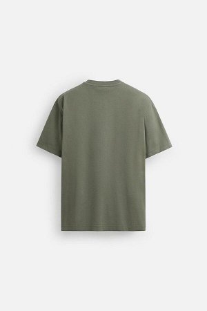 Футбока ЦВЕТ как на первом фото ТЯЖЕЛАЯ ФУТБОЛКА С КОРОТКИМИ РУКАВАМИ (HEAVY-WEIGHT-T-SHIRT MIT KURZEN ?RMELN) Футболка прямого кроя из плотной хлопчатобумажной ткани. Круглый вырез и короткие рукава.