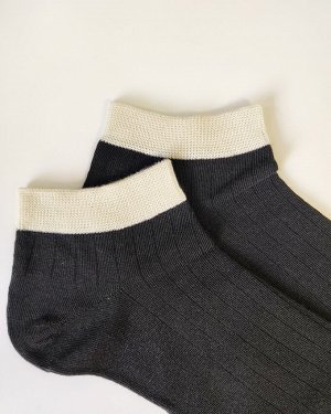 Короткие носки р. 40-45 "Short Sport" Черные