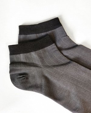 Короткие носки р. 40-45 "Short Sport" Серые