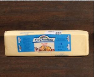 Сыр Моццарелла &quot;Ла Паулина&quot; (брус ~ 3,5 кг), 1/~21кг